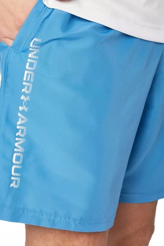 Short Tech Woven Wordmark - Bleu