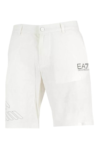 Bermuda en lin - Blanc