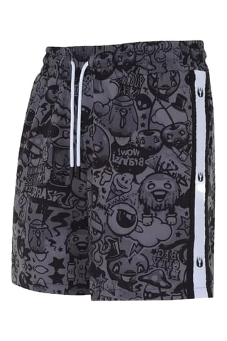 Short de bain - Noir et anthracite