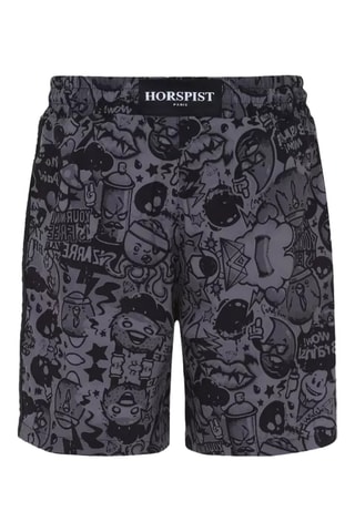 Short de bain - Noir et anthracite