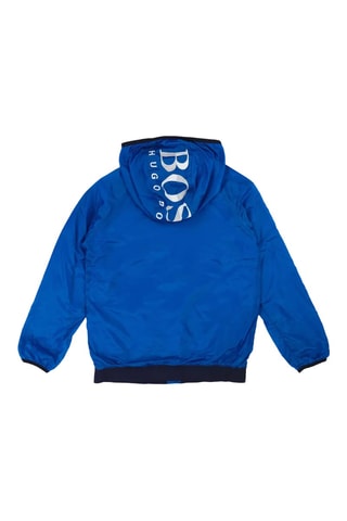 Blouson à capuche - Bleu pétrole
