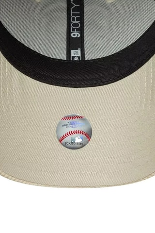 Casquette en velours 9Forty - Beige