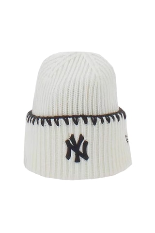 Bonnet New York Yankees - Blanc et noir