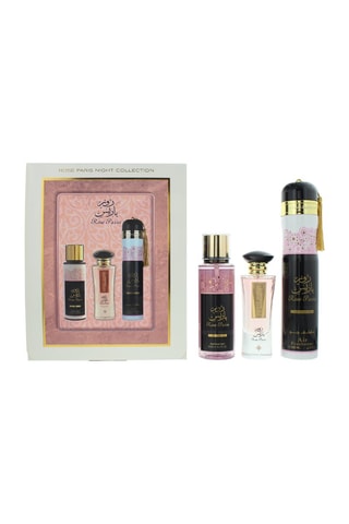 Coffret Rose Paris Night Ard Al Zaafaran - 3 produtos