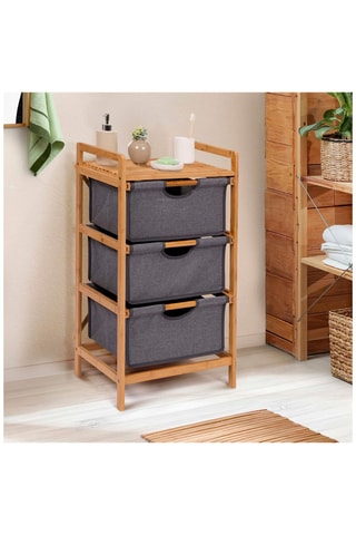 Meuble de rangement 3 tiroirs Maya - 100 x 40 x 55 cm