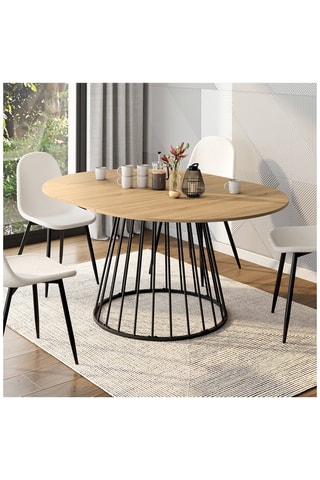 Table extensible Adelle - 150 x 75 x 110 cm