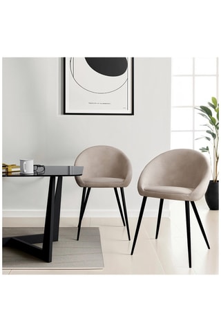 2 chaises Dory - 54 x 77 x 52 cm
