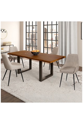4 chaises Olivia - 47,5 x 79 x 54 cm