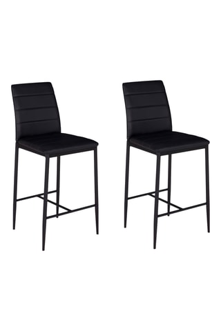 2 tabourets de bar Regilux - 43 x 100 x 52 cm