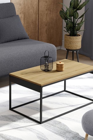 Table basse Memphis - 90 x 48 x 40,5/53,5 cm