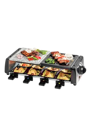 Aparelho para raclette - grelhador 8 pessoas