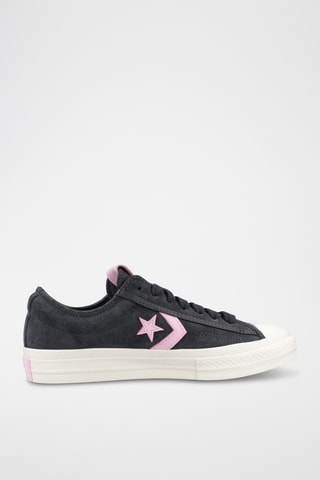 Baskets - Gris foncé et rose