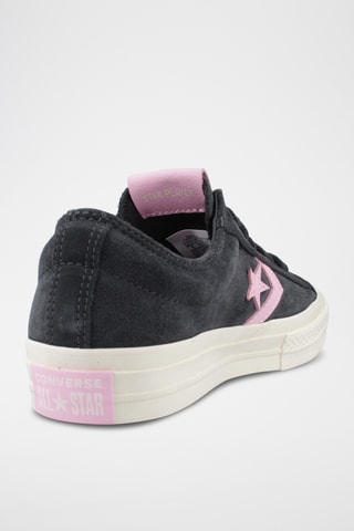 Baskets - Gris foncé et rose