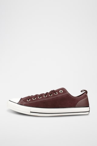 Baskets en cuir - Bordeaux