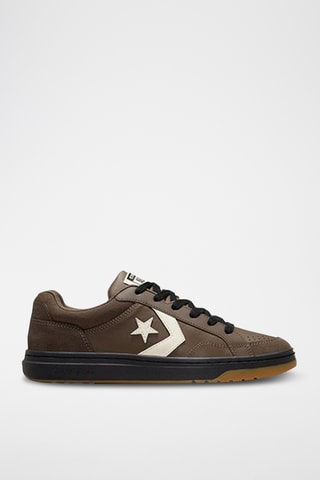 Baskets en cuir - Marron