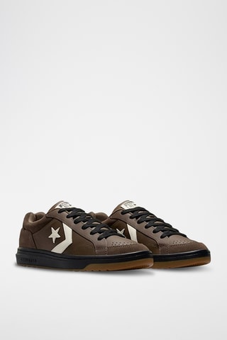 Baskets en cuir - Marron