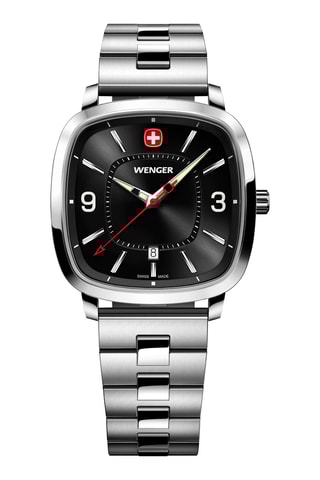 Montre à quartz en acier inoxydable - Argenté