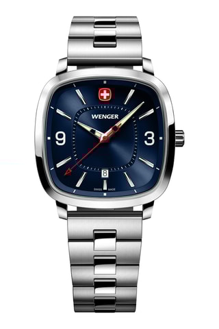 Montre à quartz en acier inoxydable - Argenté