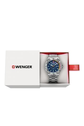 Montre à quartz en acier inoxydable - Argenté