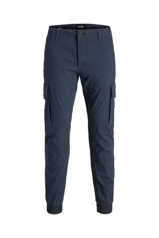 Biologisch Katoenen Cargobroek - Marineblauw