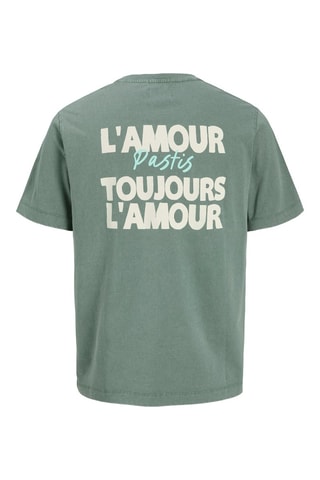 T-shirt en coton biologique - Kaki