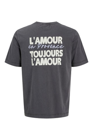 T-shirt en coton biologique - Anthracite