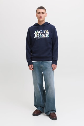 Sweater met Capuchon - Marineblauw