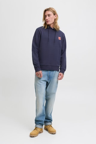 Sweater met Capuchon - Marineblauw