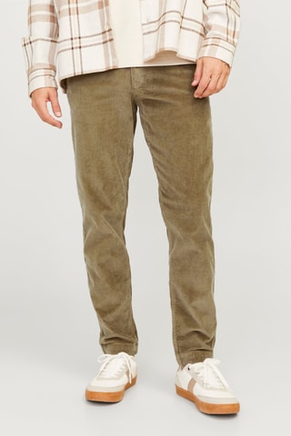 Velours Broek - Kaki