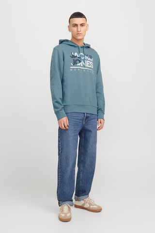 Sweater met Capuchon - Blauwgrijs