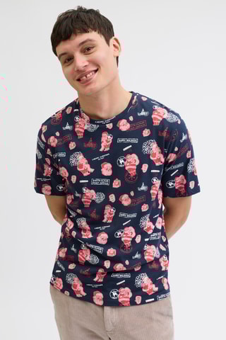 T-shirt - Bleu nuit