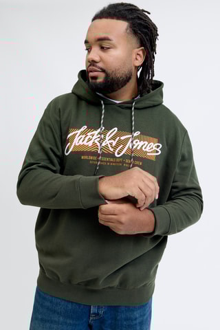Sweater met Capuchon - Donkergroen