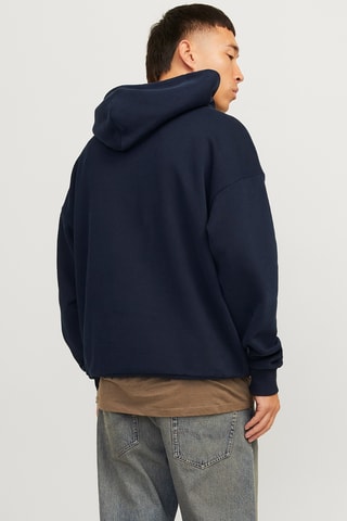 Sweater met Capuchon - Marineblauw