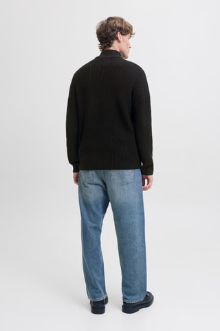 Pull en coton biologique - Noir