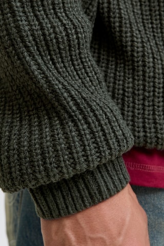 Pull en coton biologique - Vert