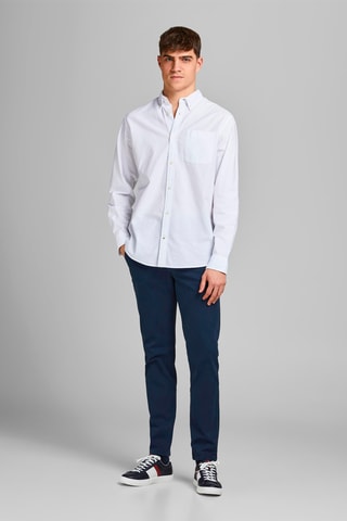 Pantalon droit Bleu marine