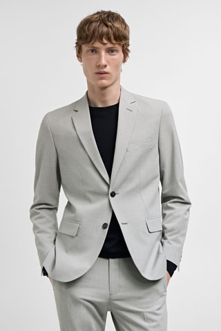 Veste costume París super slim-fit - Écru