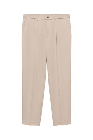 Pantalon regular-fit fluide pinces - Gris