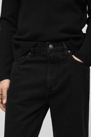 Jean tapered-fit noir - Noir