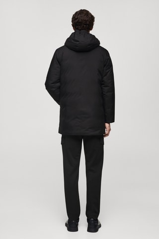 Parka matelassée imperméable avec rembourrage Thermore® - Anthracite