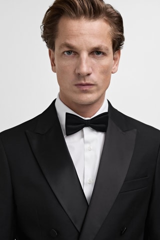 Veste costume smoking slim-fit - Noir