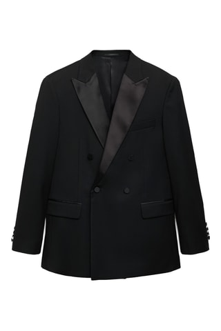 Veste costume smoking slim-fit - Noir