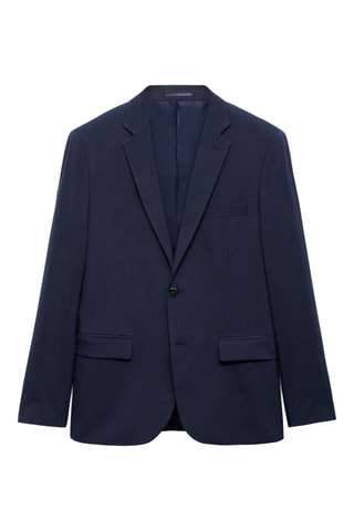 Veste costume París super slim-fit - Bleu