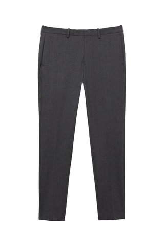 Pantalon costume Parí super slim-fit - Gris chiné