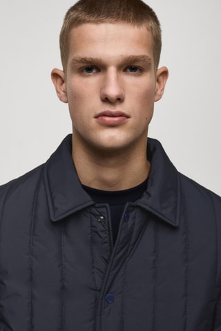 Veste matelassée hydrofuge - Bleu marine