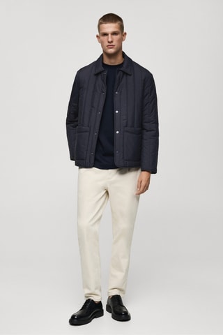 Veste matelassée hydrofuge - Bleu marine