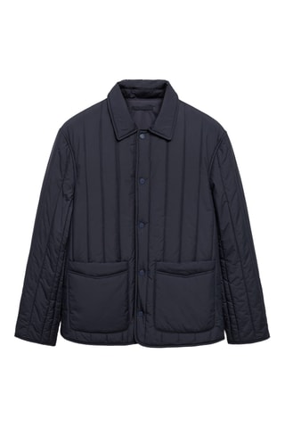 Veste matelassée hydrofuge - Bleu marine