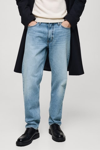 Jean Bob regular-fit - Bleu