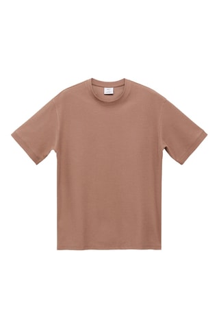 T-shirt structuré regular-fit - Rose