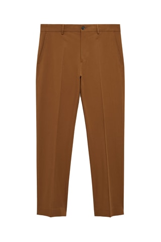 Pantalon de costume slim fit - Orange foncé